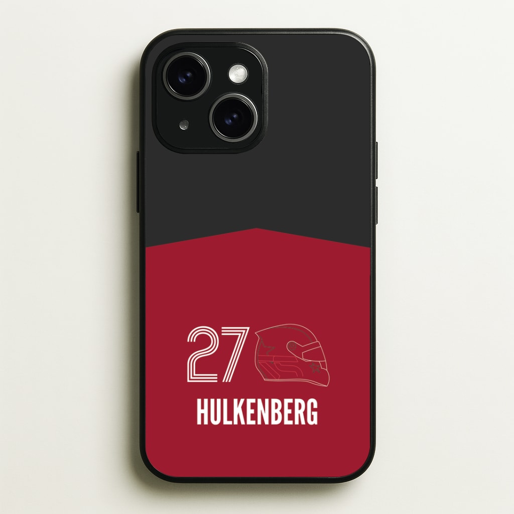 Hulkenberg Helmet 2026 iPhone 15 Plus Case