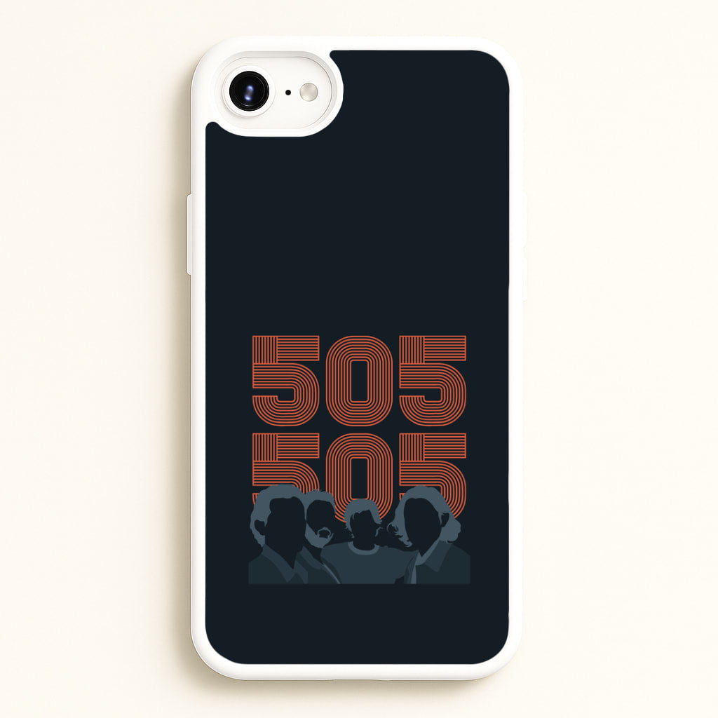 505 Band Members Dark iPhone 6 Plus / 7 Plus / 8 Plus Case