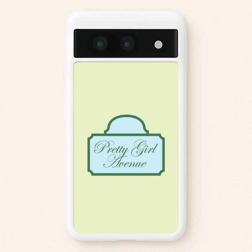 Pretty Girl Avenue Google Pixel 8a Case