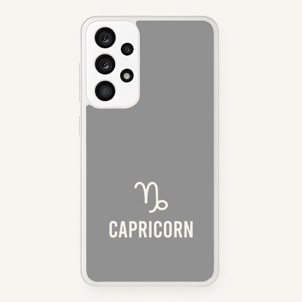 Capricorn Pastel Zodiac Galaxy A33 Case