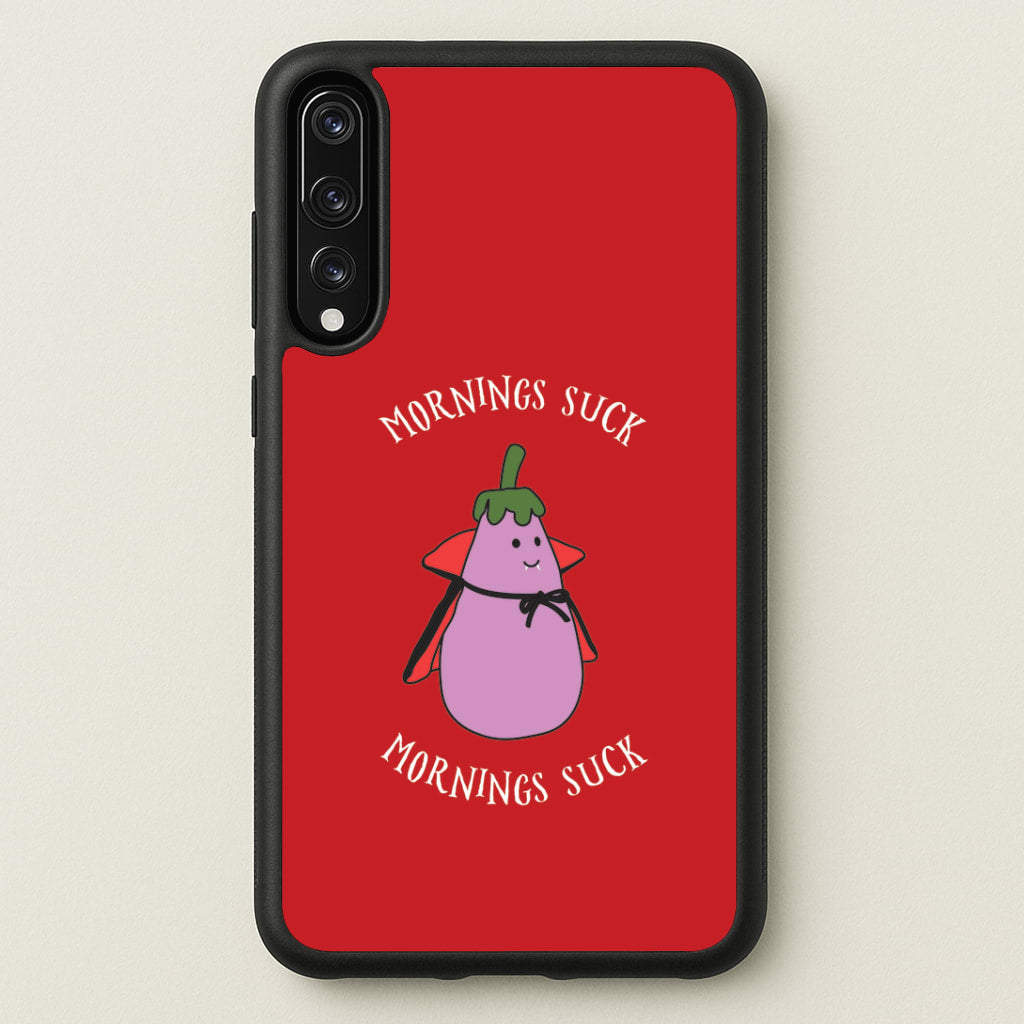Mornings Suck Plush - Halloween Huawei P20 Pro Case