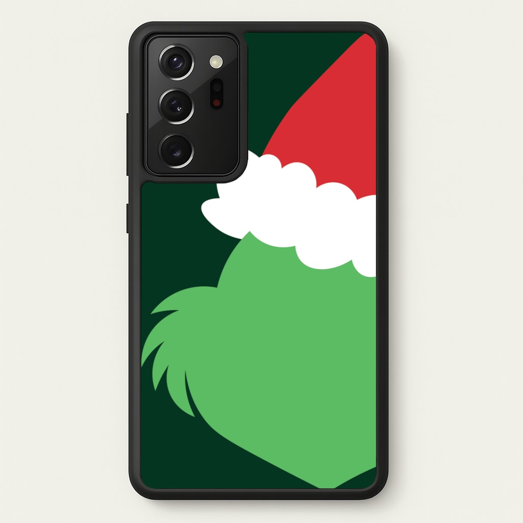 Green Creature Faceless Galaxy Note 20 Ultra Case