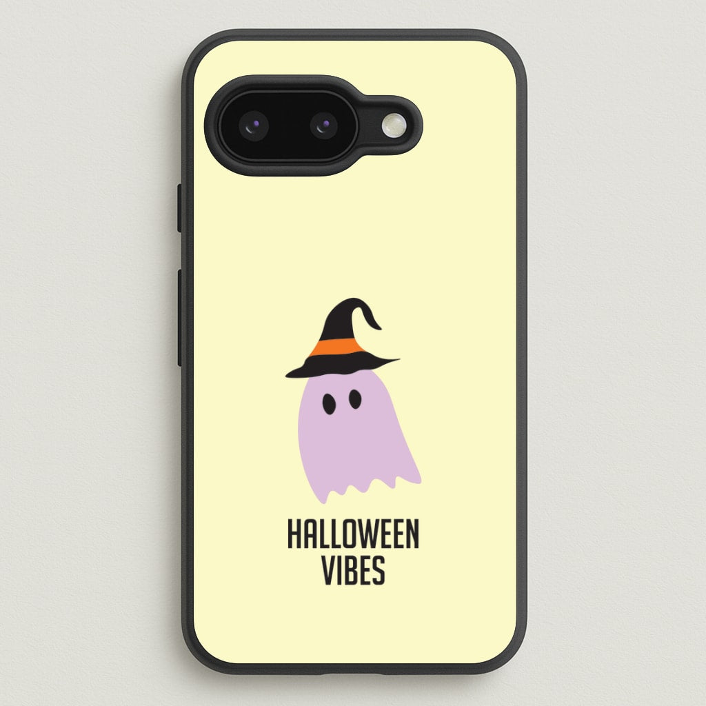 Purple Ghost Halloween Vibes Google Pixel 9a Case