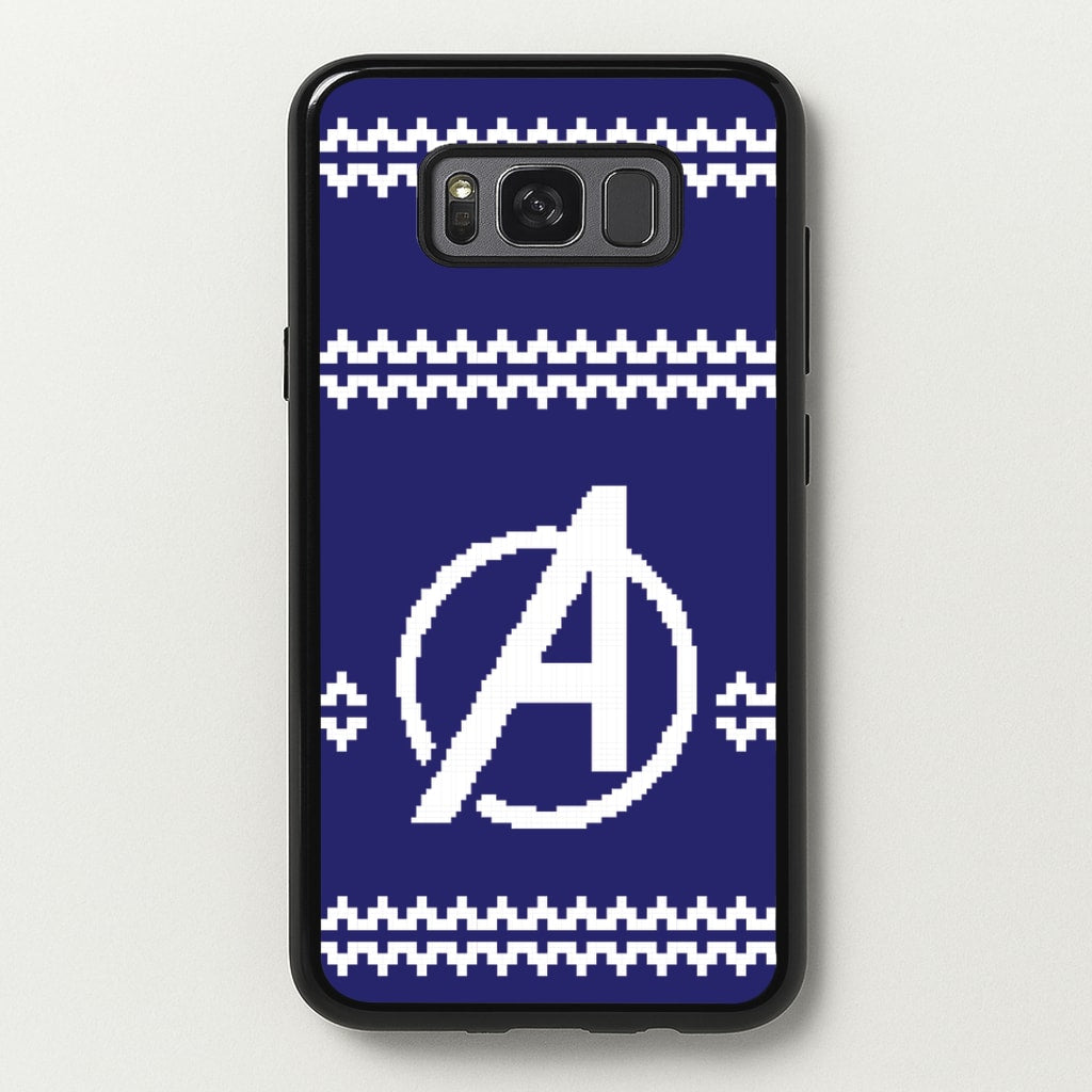 Superhero Team Blue Christmas Jumper  Galaxy S8 Plus Case