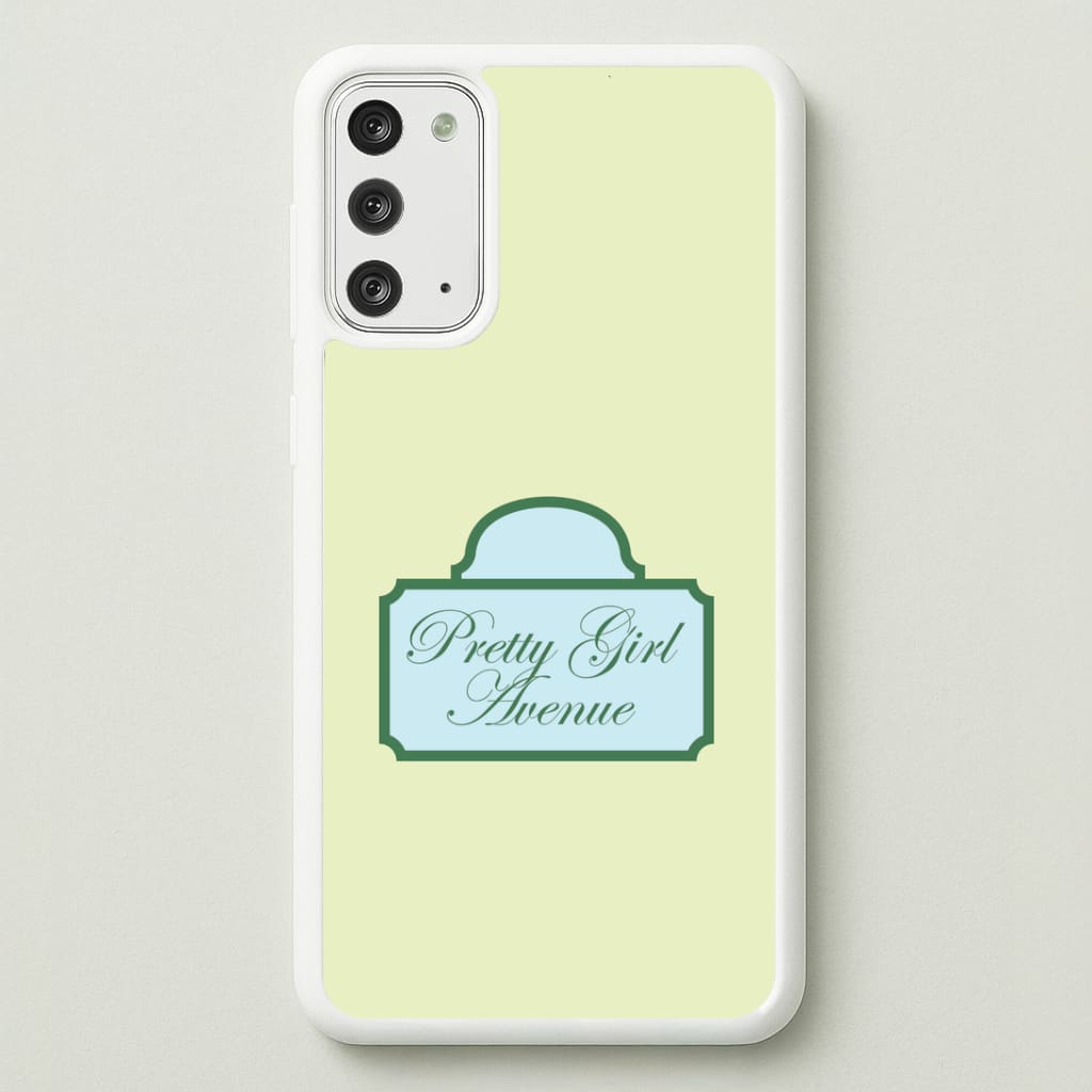 Pretty Girl Avenue Galaxy Note 20 Case