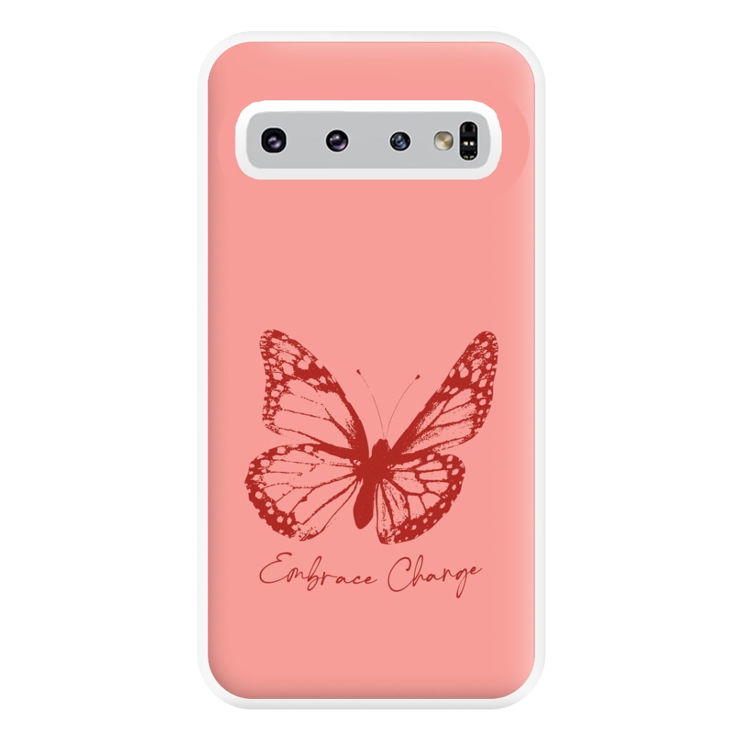 Embrace Change Butterfly Galaxy S10 Plus Case