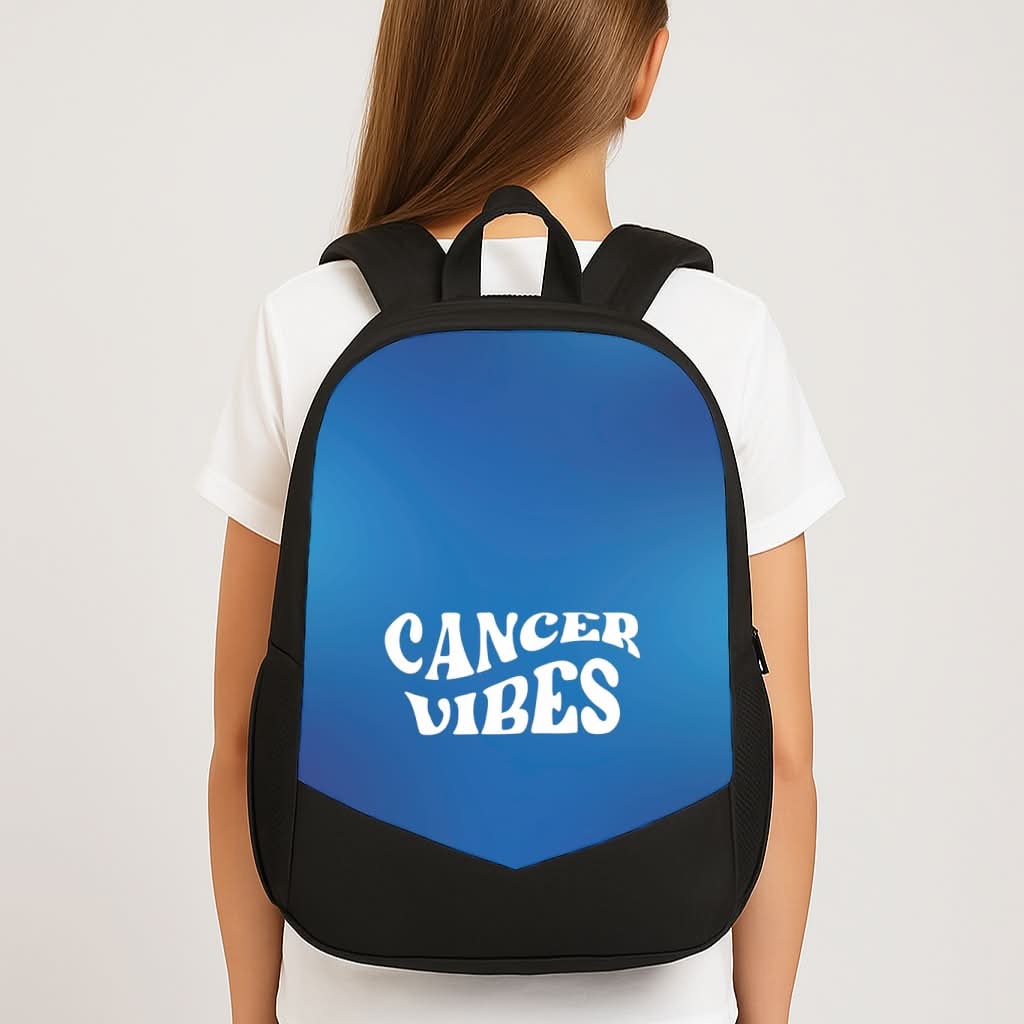 Cancer Vibes Gradient Zodiac School Bag