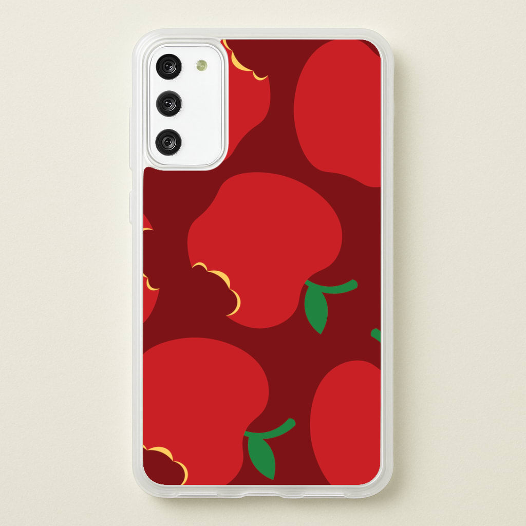 Teacher Apples Pattern Galaxy S20 Case
