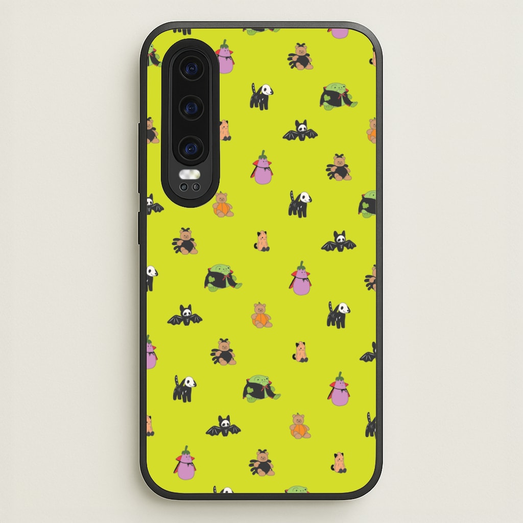 Halloween Plushies Pattern III - Halloween Huawei P30 Case