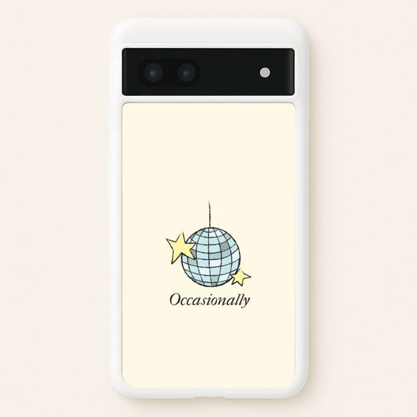 Ocasionally Discoball Google Pixel 6a Case