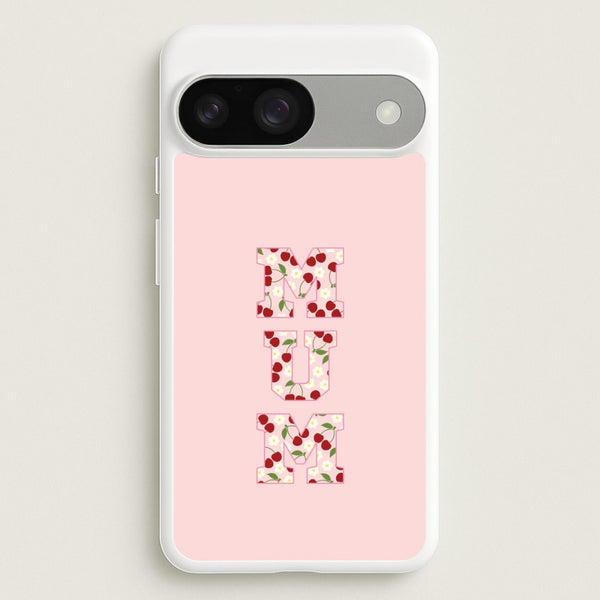 Floral Varsity Mum Google Pixel 9 / 9 Pro Case