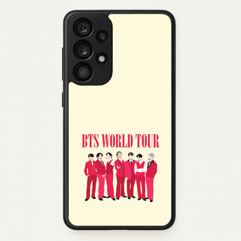 K-Pop Band World Tour 2026 Galaxy A33 Case