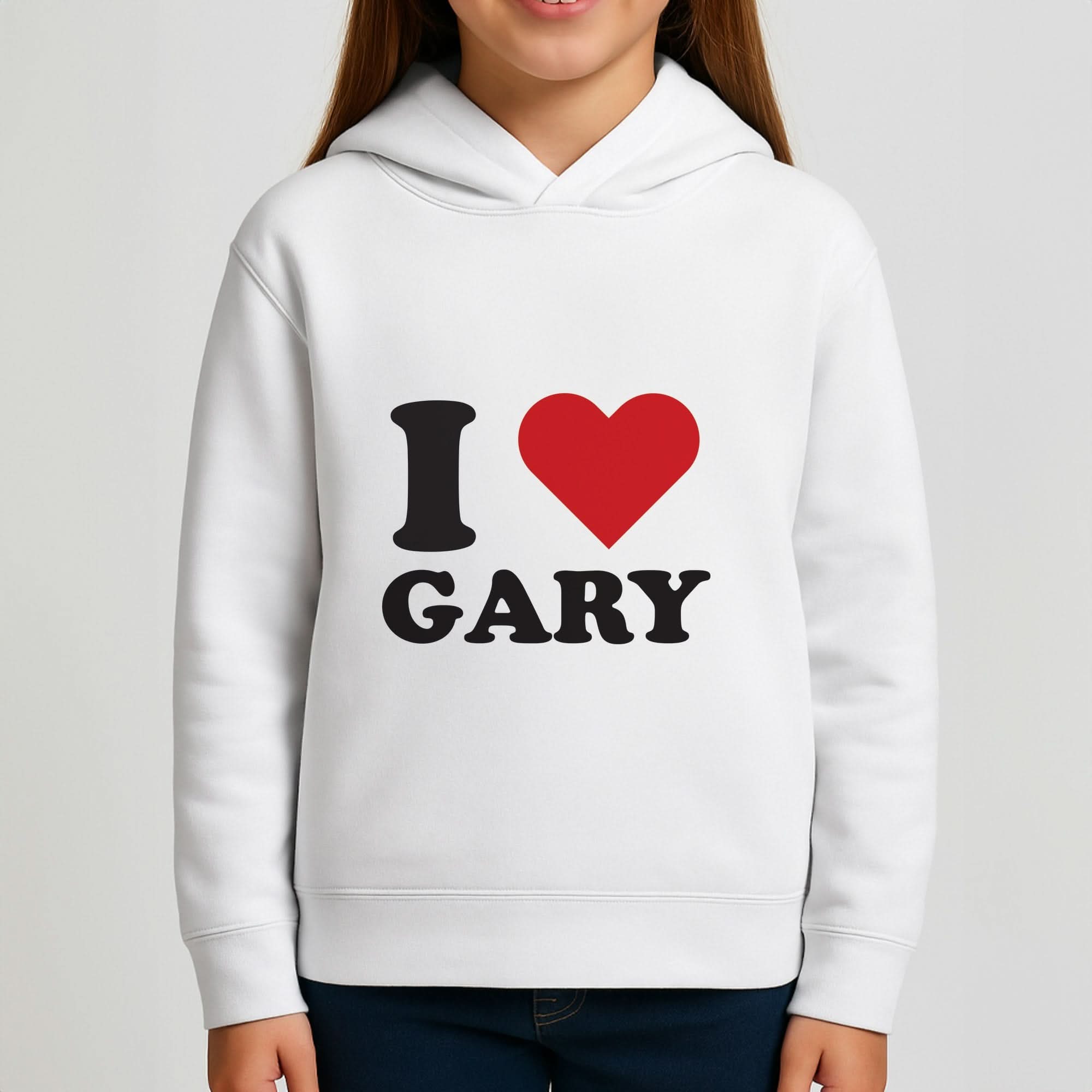 I Love Gary Girls Hoodie