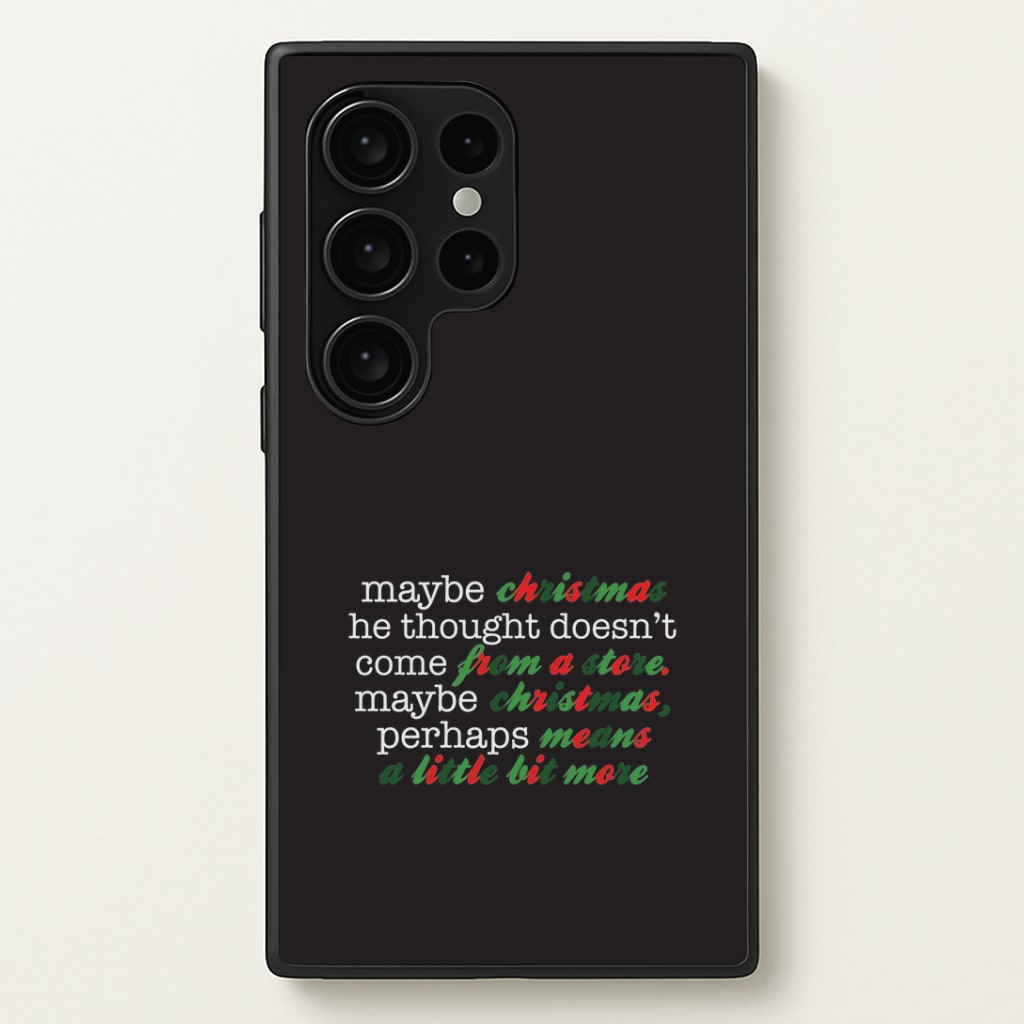 Green Creature Quote Galaxy S24 Ultra Case