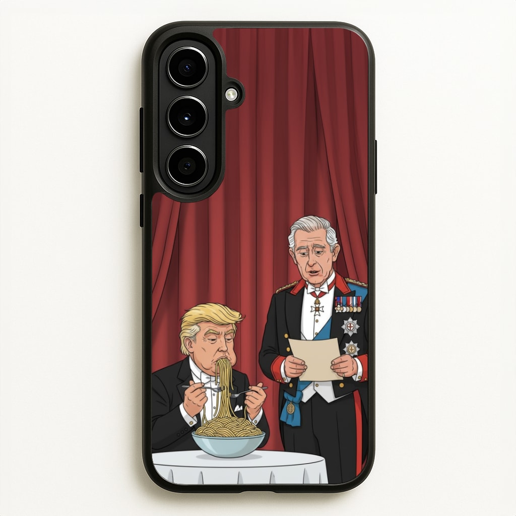 Charles & Donald's Spaghetti Galaxy A56 Case