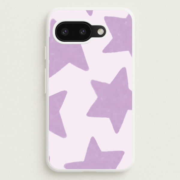 Lilac Stars Google Pixel 9a Case