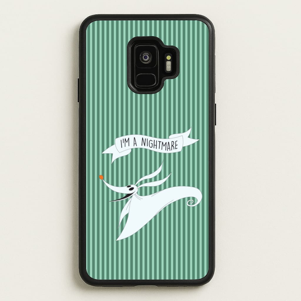 Stripey I'm A Nightmare Galaxy S9 Case