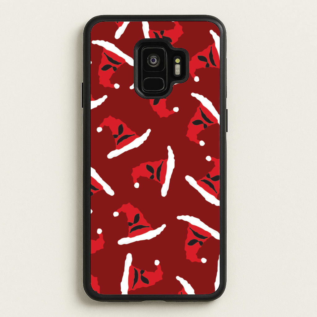 Sorting Christmas Hat Pattern Galaxy S9 Case