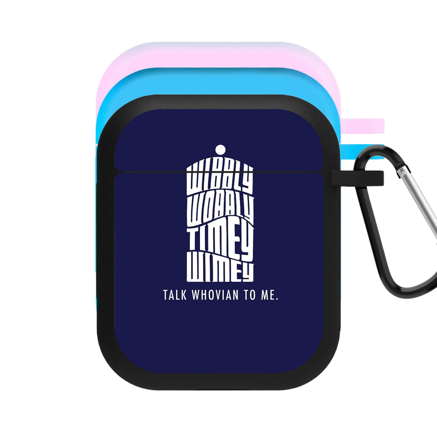 Talk Whovian To Me - Doctor Who AirPods Case