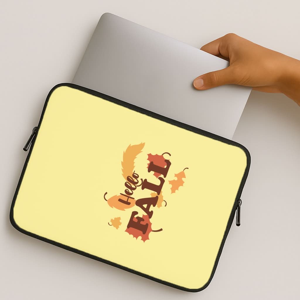 Hello Fall MacBook Cover