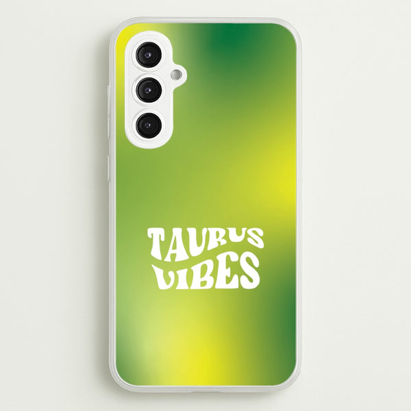Taurus Vibes Gradient Zodiac Galaxy S23FE Case