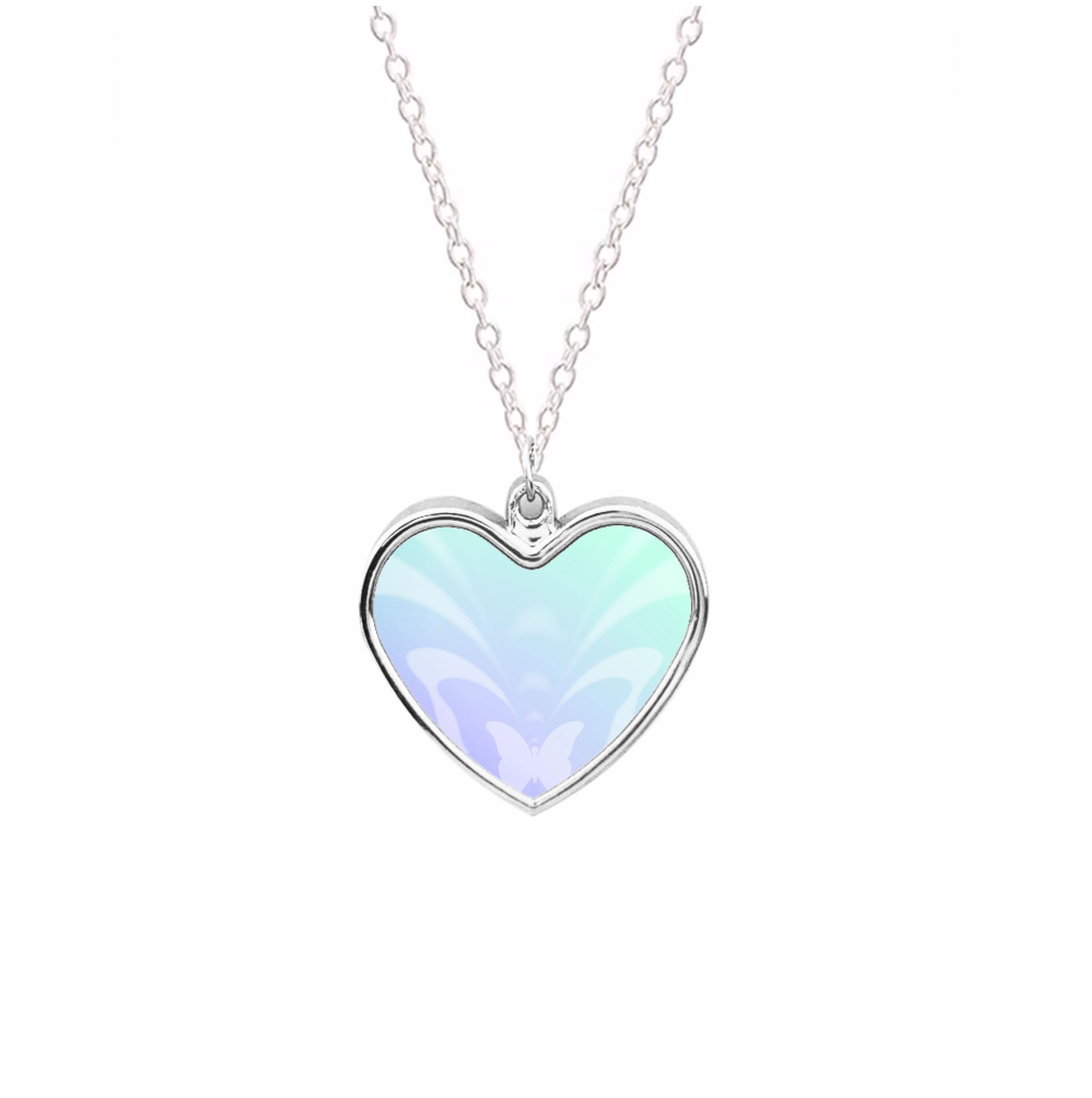 Butterfly Gradient Purple Necklace
