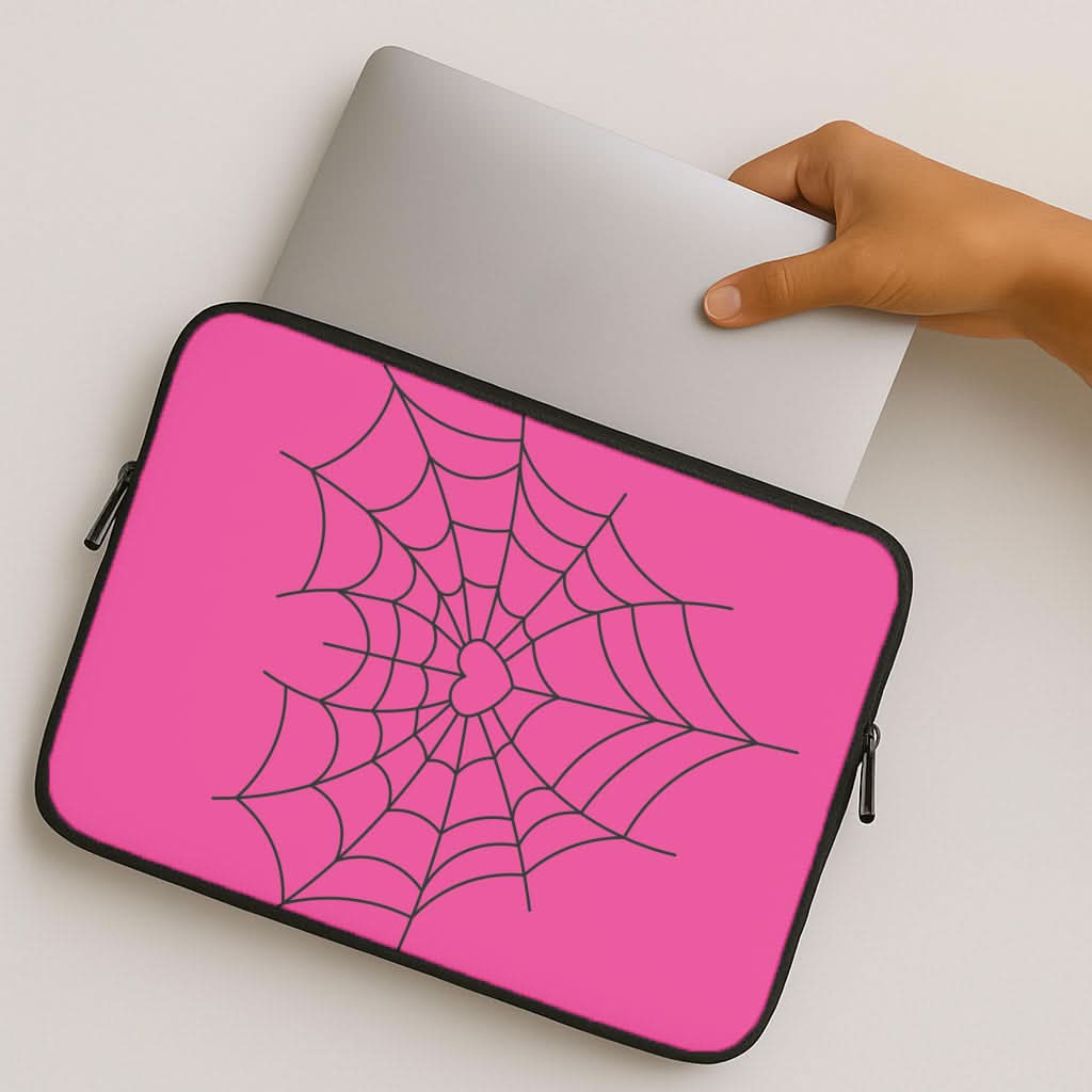 Spiderweb Hearts II MacBook Cover