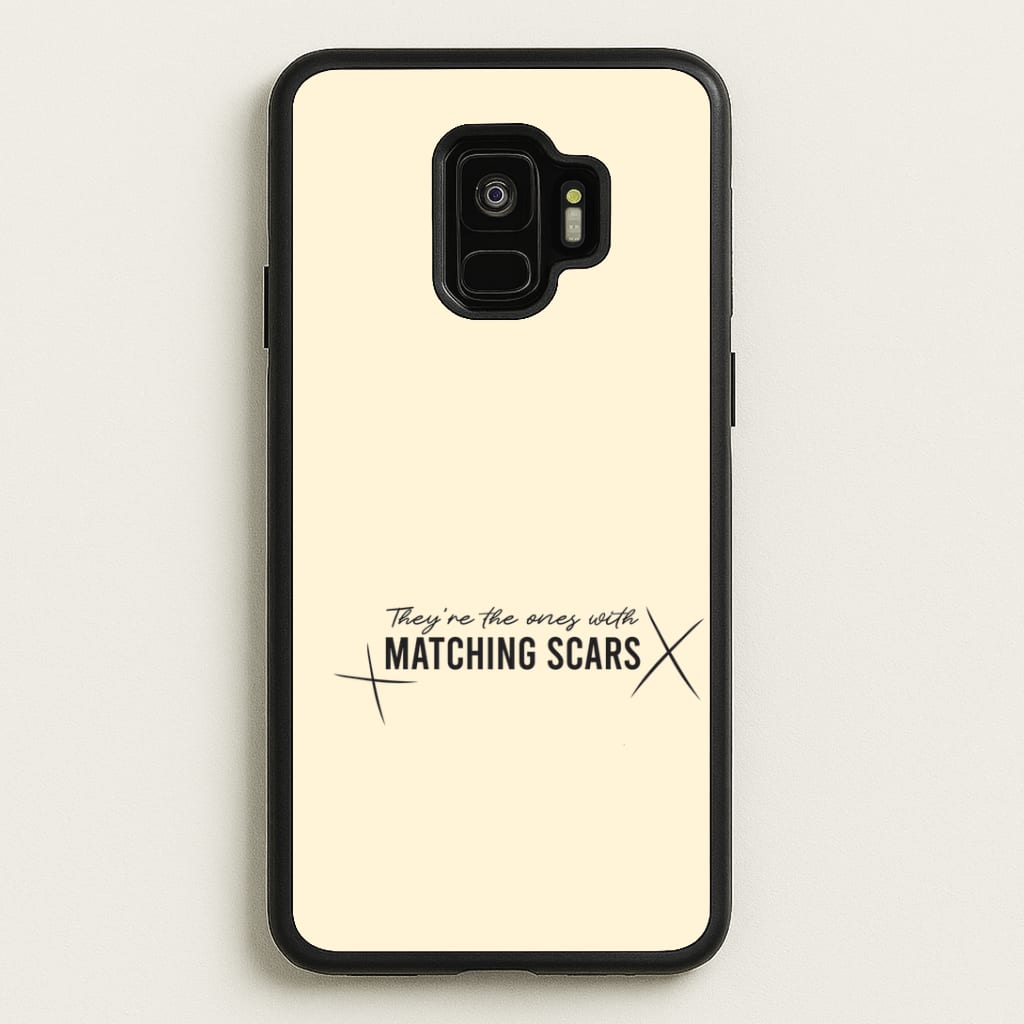 Matching Scars Galaxy S9 Case