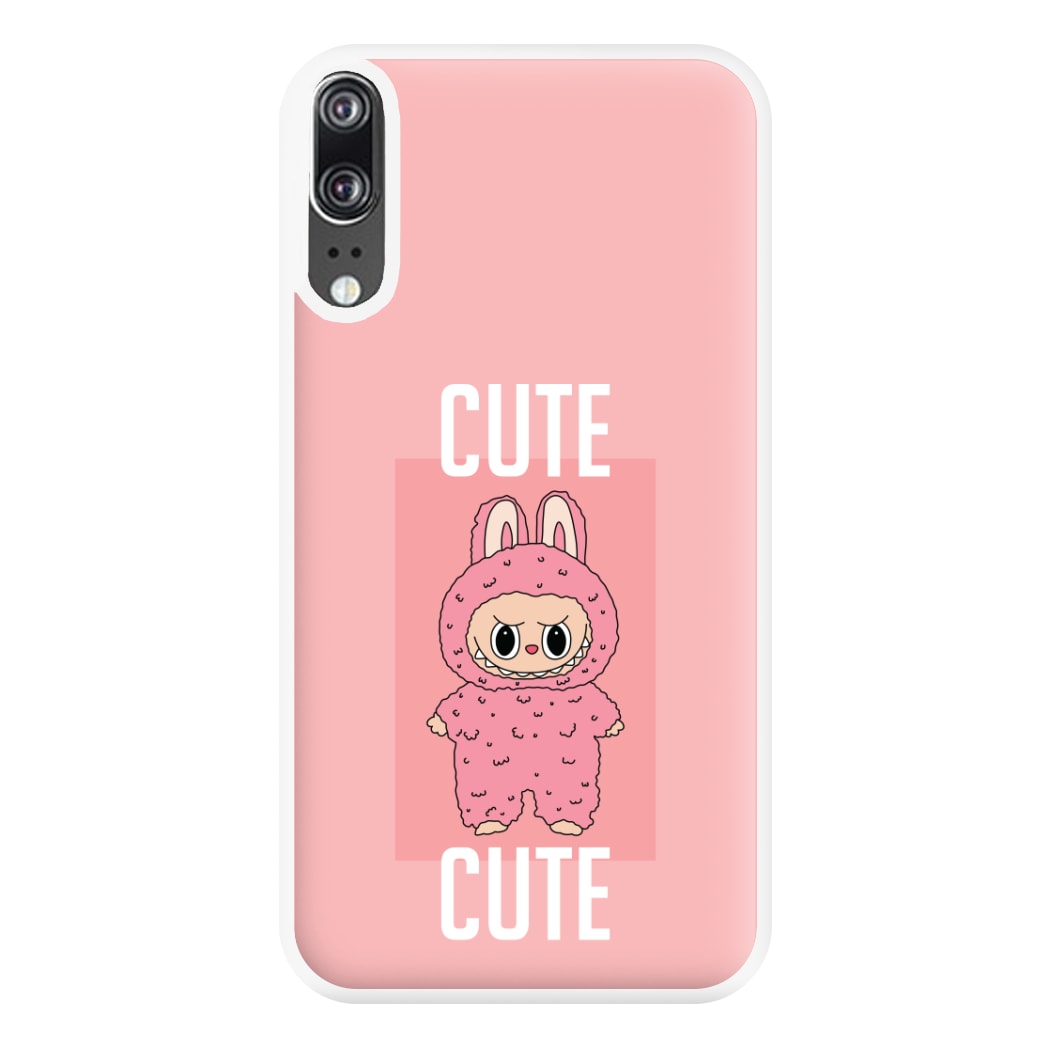 Cute Pink Monster Huawei P20 Case