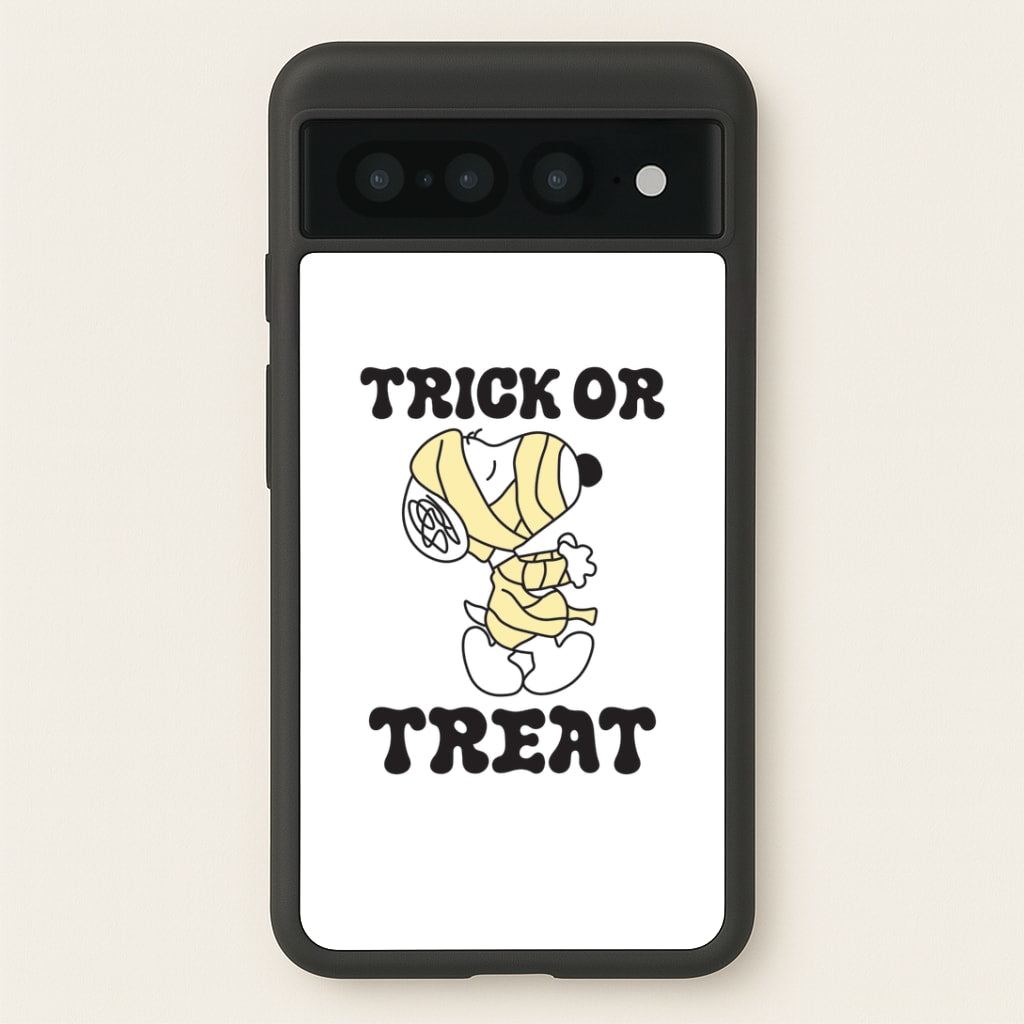 Trick Or Treat Cartoon Beagle Google Pixel 7 Pro Case