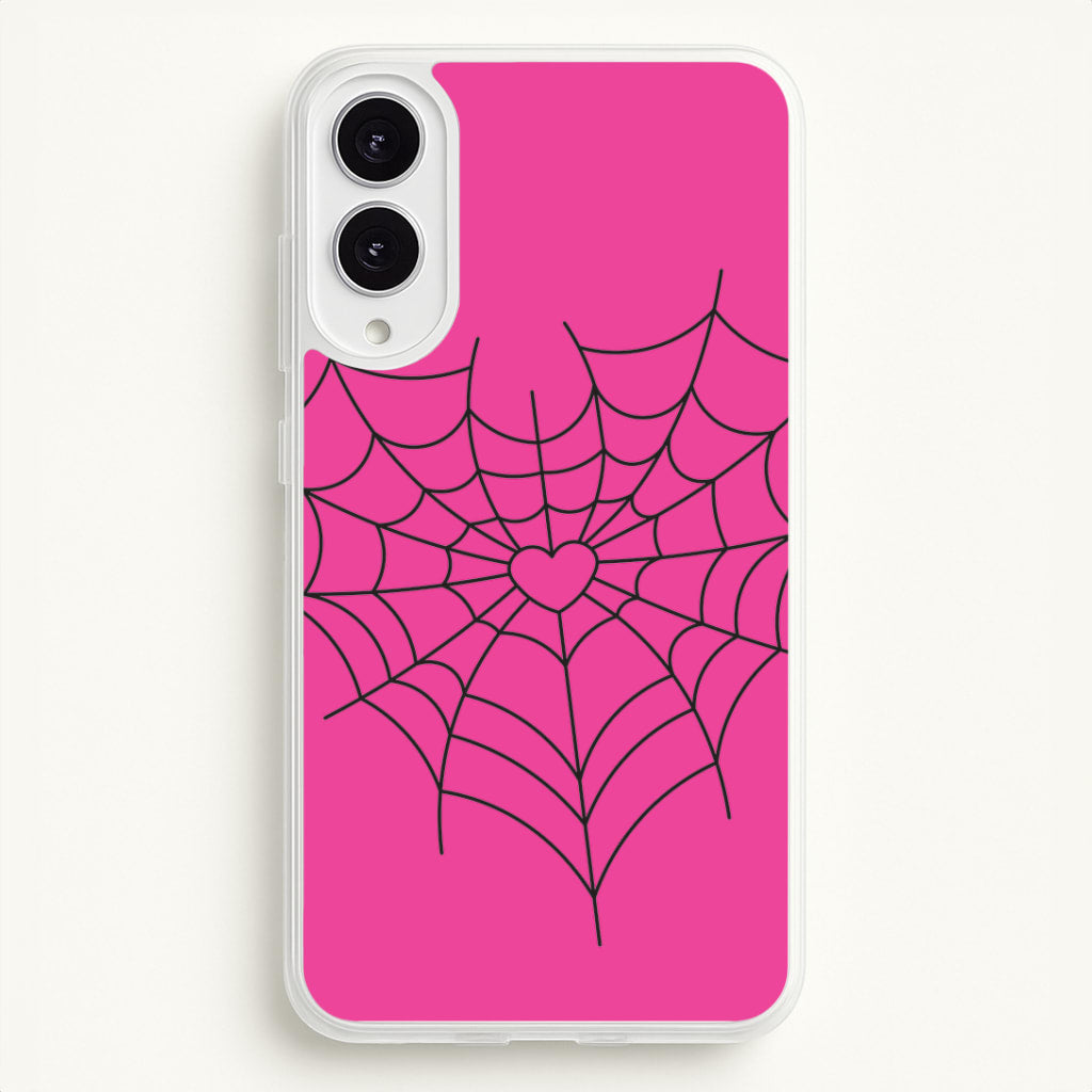 Spiderweb Hearts II Galaxy S25 Edge Case