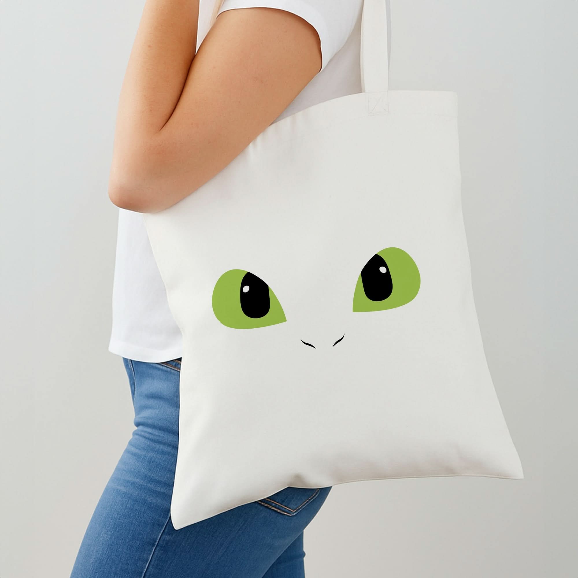 Black Fury Dragon Face Shoulder Bag