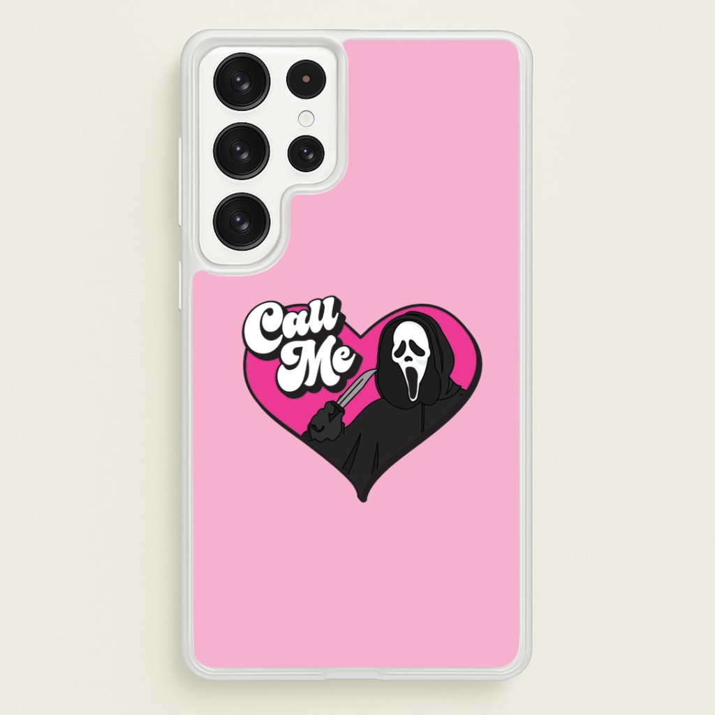 Call Me Heart Galaxy S22 Ultra Case