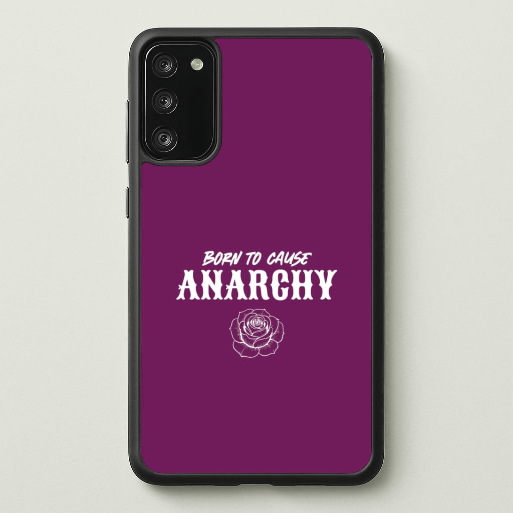 Born To Cause Anarchy Galaxy S20FE Case