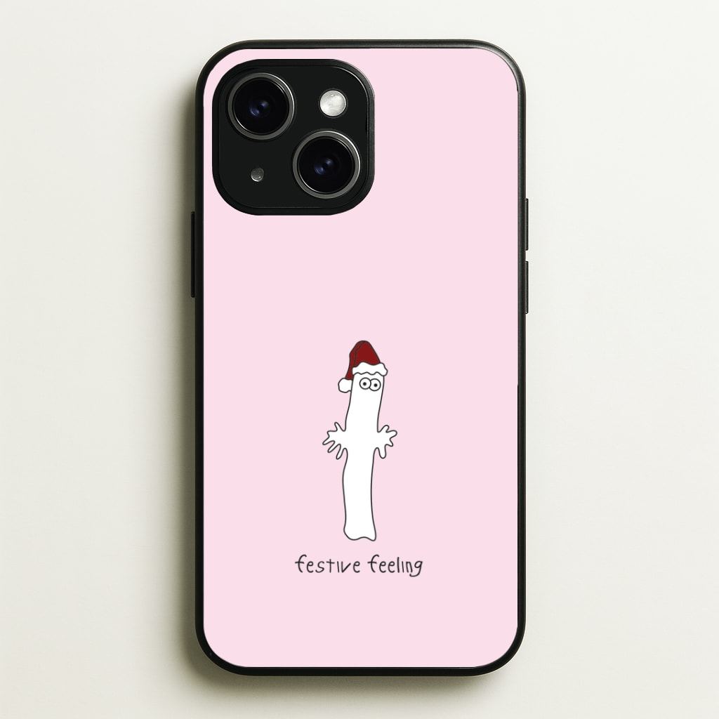 Festive Feeling Wiggly Moom iPhone 15 Plus Case