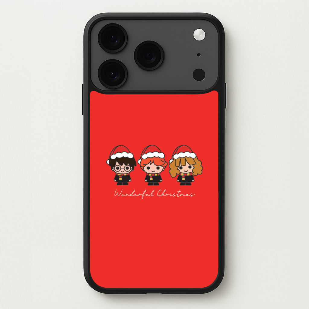 Wizards With Christmas Hats iPhone 17 Pro Case