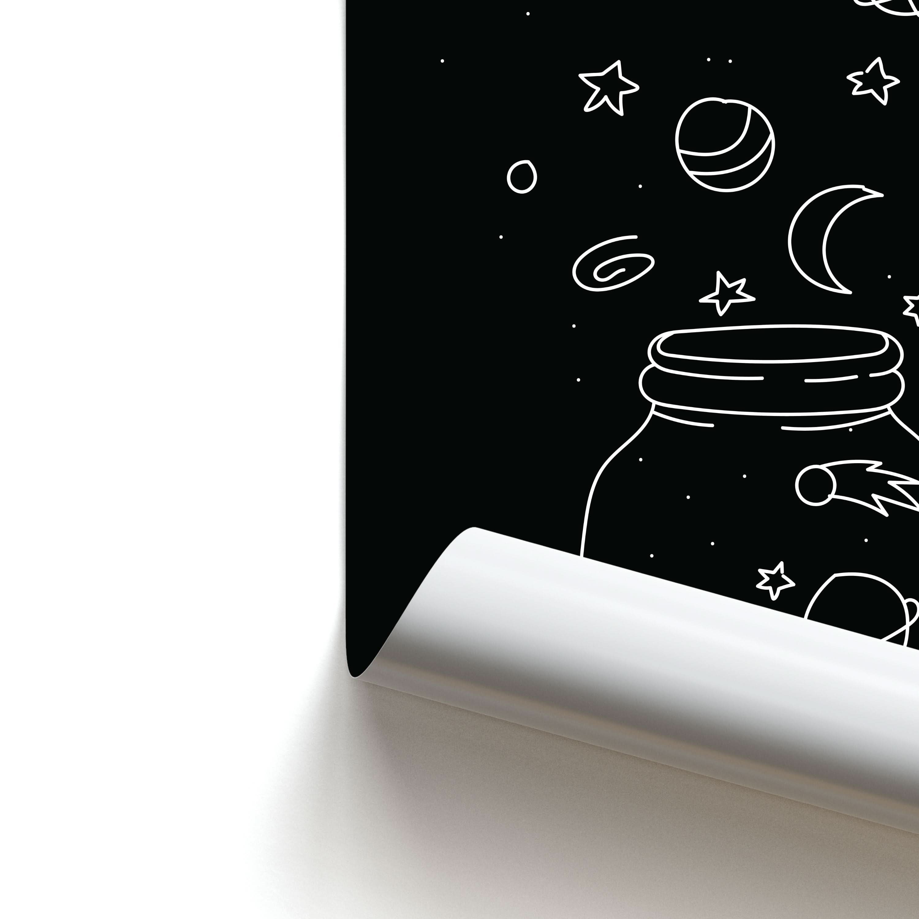 Space Jar Poster