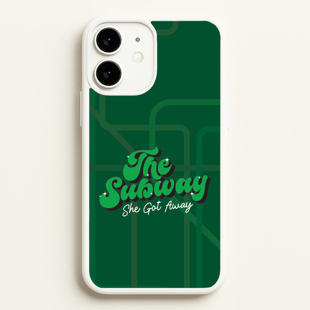 Subway Green iPhone 11 Case