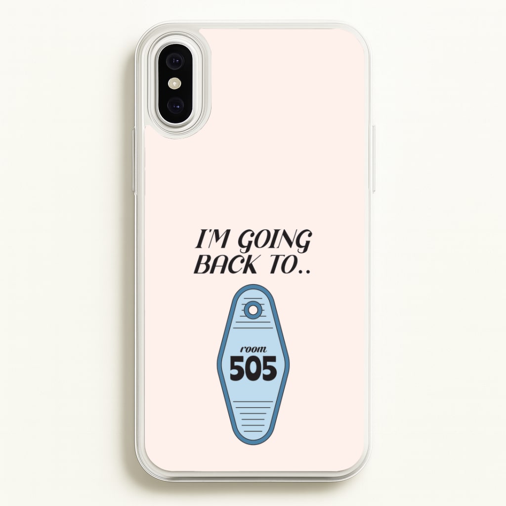 I'm Going Back To 505 Keyring iPhone XS Max Case