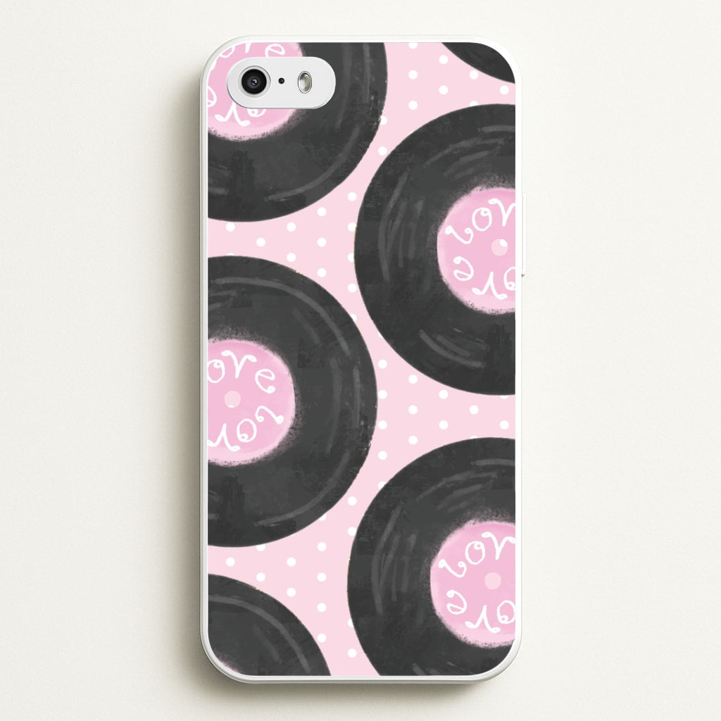 Thrifted Vinyl Polka Pattern iPhone 5 / 5s / SE 2016 Case