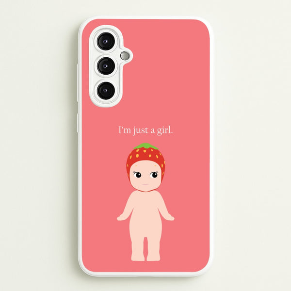 I'm Just A Girl Galaxy A14 Case