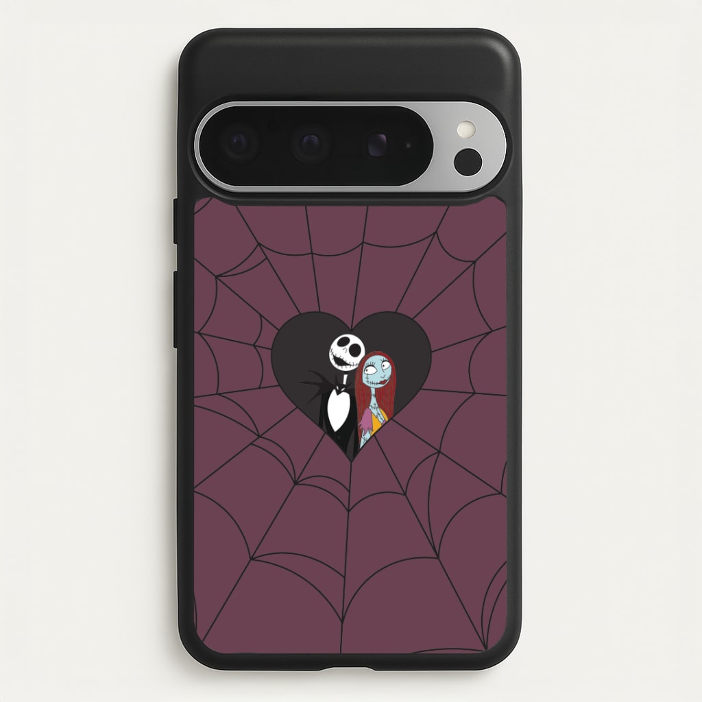J And S Cobweb Heart Google Pixel 9 Pro XL Case