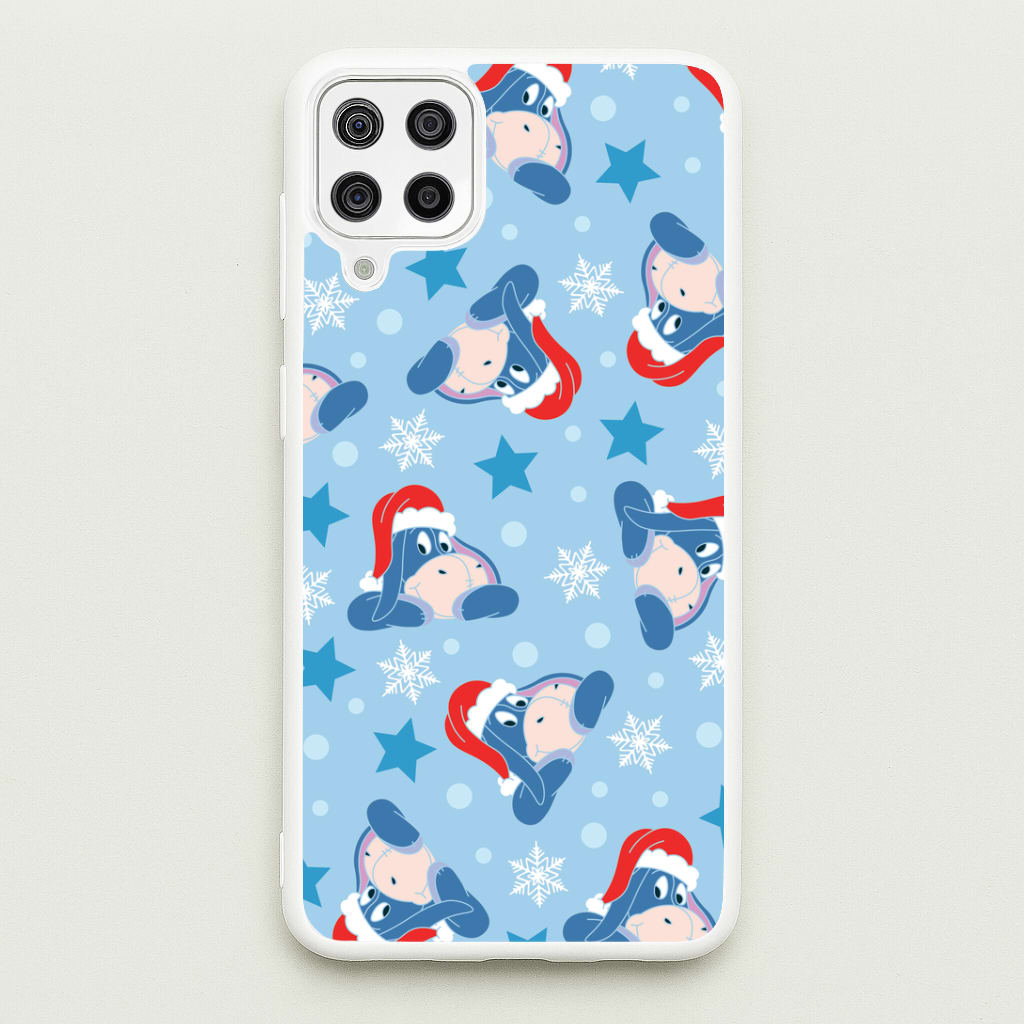 Cartoon Donkey Stars Pattern Galaxy A12 Case