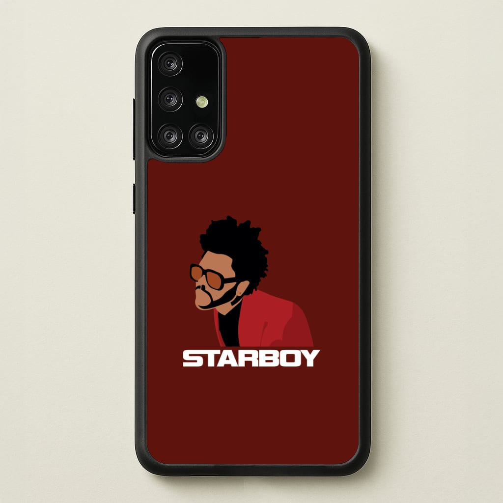Starboy Singer Title Galaxy A71 Case