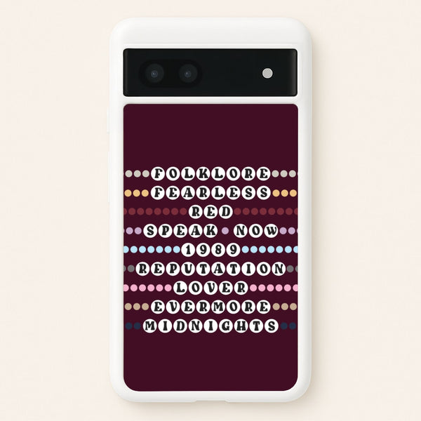 Concert Bracelets Google Pixel 6a Case