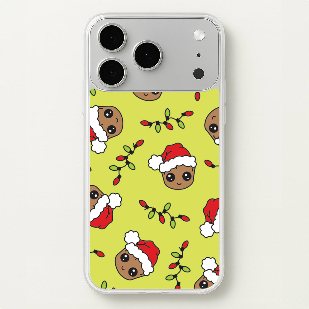 Christmas Tree Hero Pattern iPhone 17 Pro Case