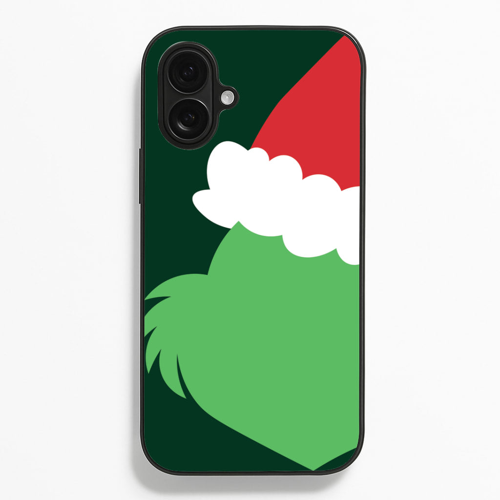 Green Creature Faceless iPhone 16 Plus Case