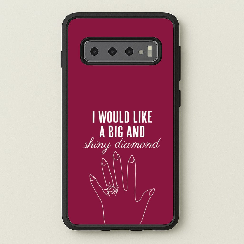 Shiny Diamond Galaxy S10 Case