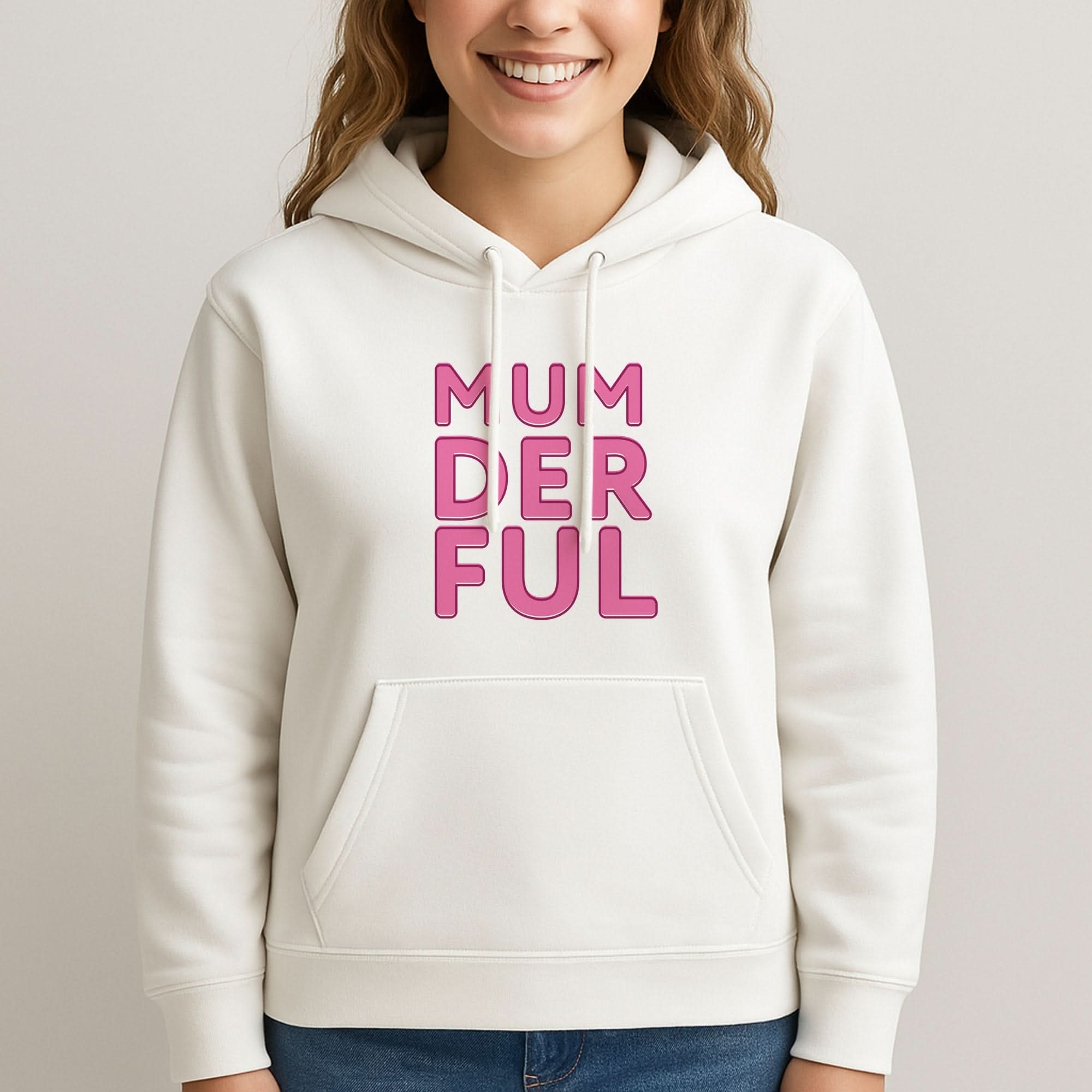 Mumderful Womans Hooded Sweatshirt