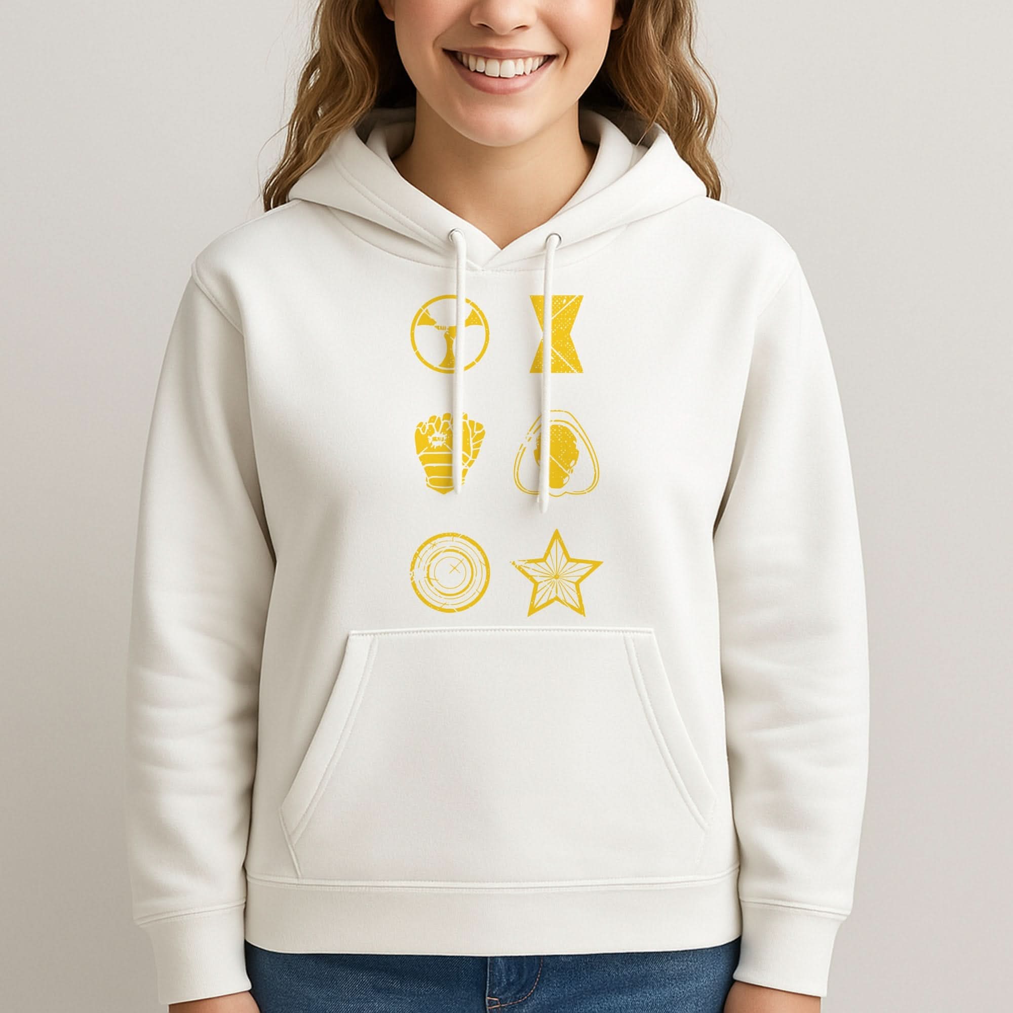 Antihero Symbols Womans Hooded Sweatshirt
